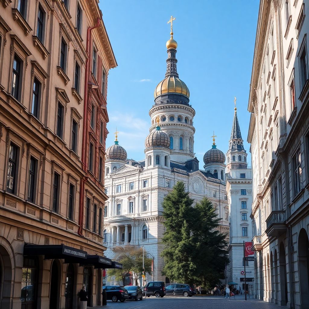 .Москва: архитектура и атмосферные винтажные улочки в центре столицы