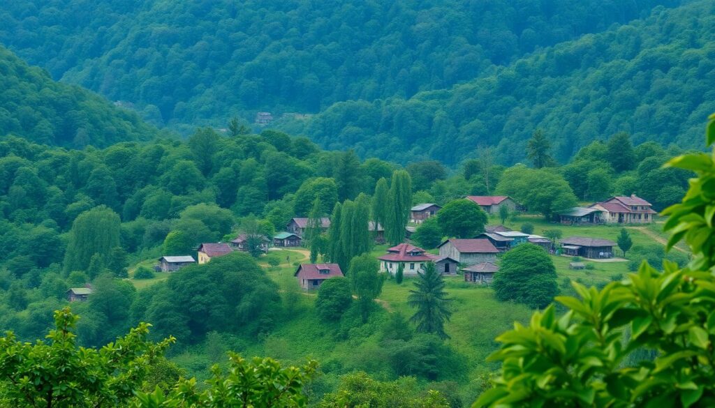 Города и села Республика Марий Эл: леса - иллюстрация