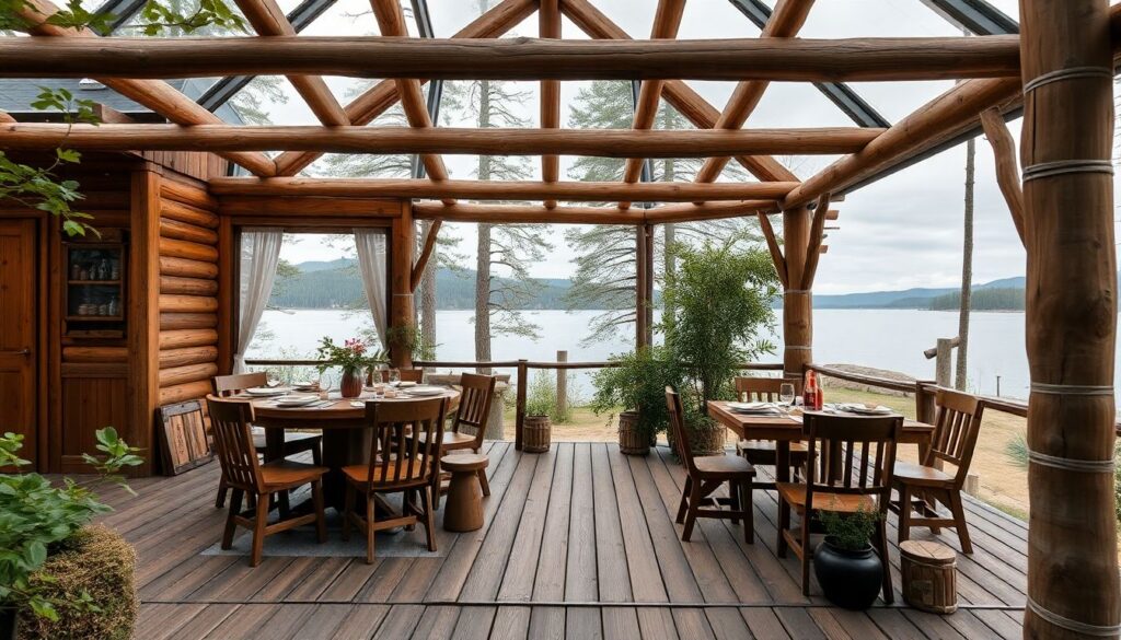 озера и национальная кухня - иллюстрация