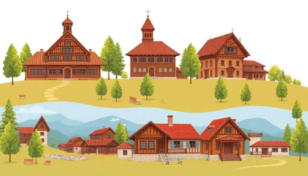 Исторические маршруты по Республике Мордовия: деревни и памятники деревянного зодчества - иллюстрация