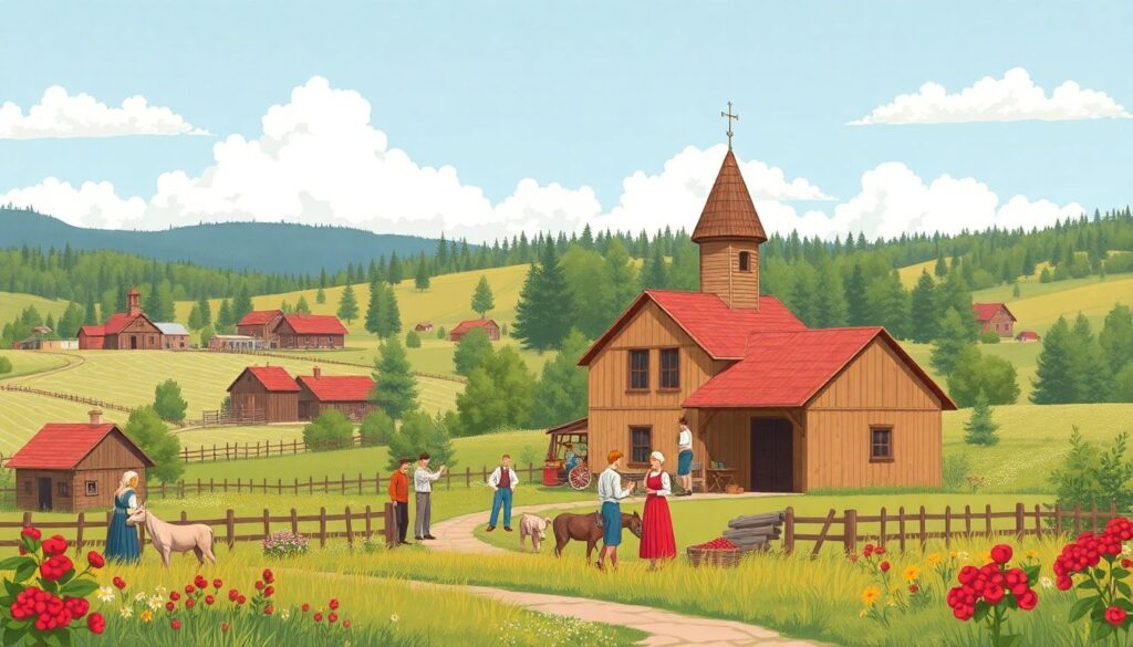 Кулинарные маршруты по Ивановской области: хлебопродукты и ягодные напитки - иллюстрация