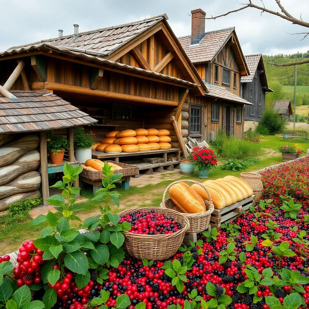 Кулинарные маршруты Ивановской области: хлеб и ягодные напитки для гурманов