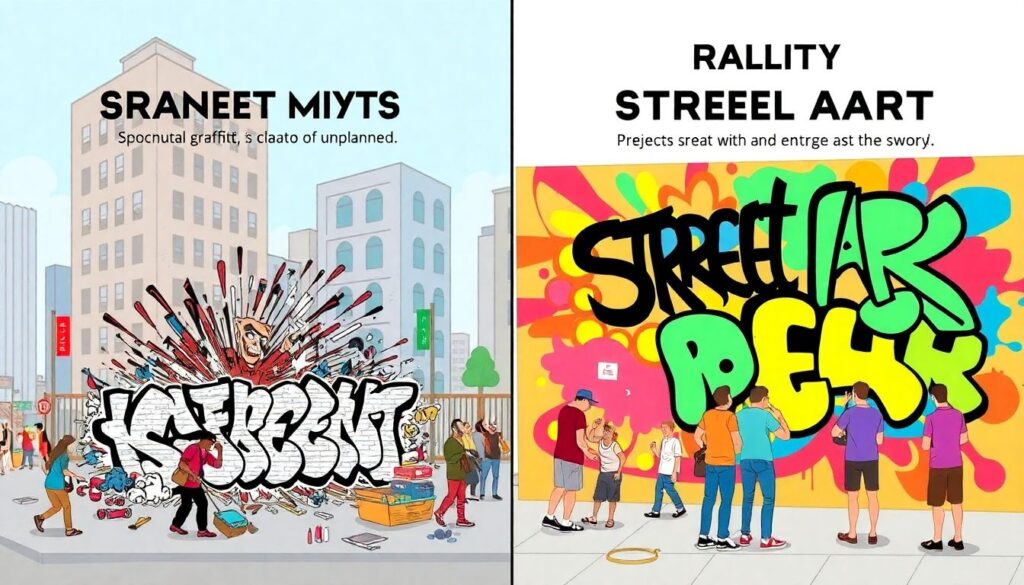 Фестивали уличного искусства: маршруты по городам России - иллюстрация