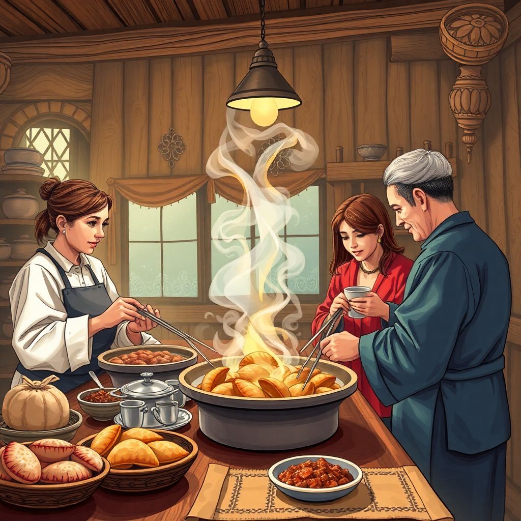 Кулинарные маршруты Татарстана: где попробовать лучшие чебуреки и чак-чаурму