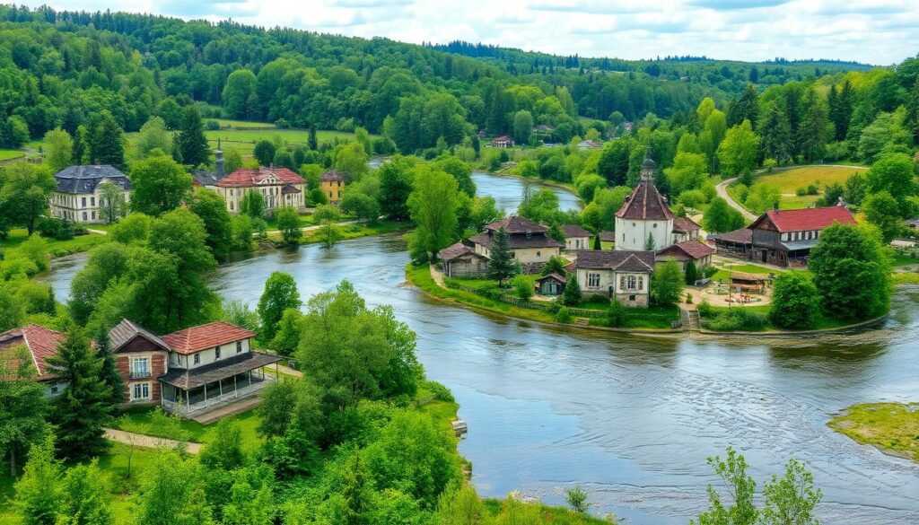 Города и села Воронежской области: реки и старинные усадьбы - иллюстрация