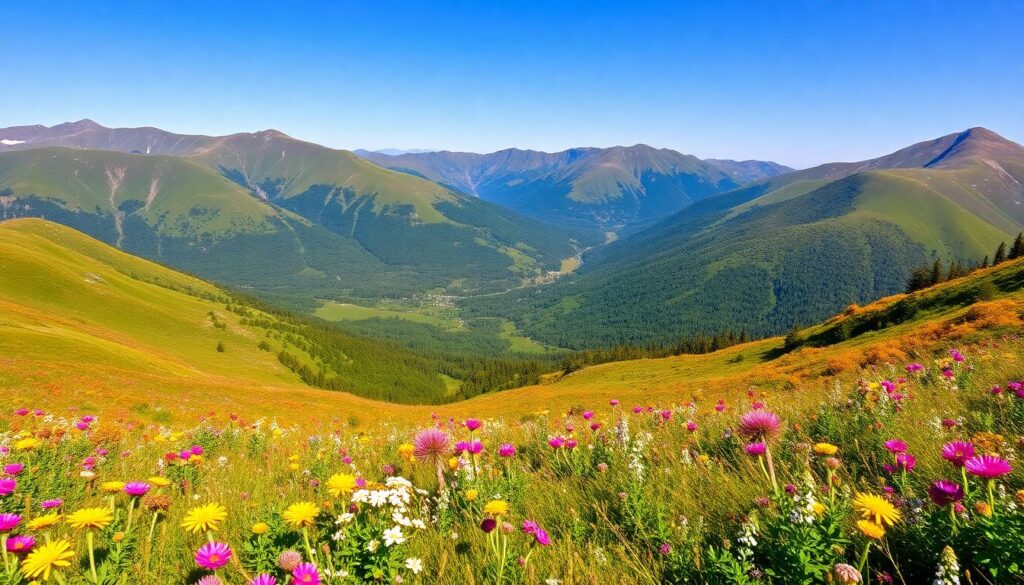 Национальные парки Краснодарского края: горы и долины - иллюстрация