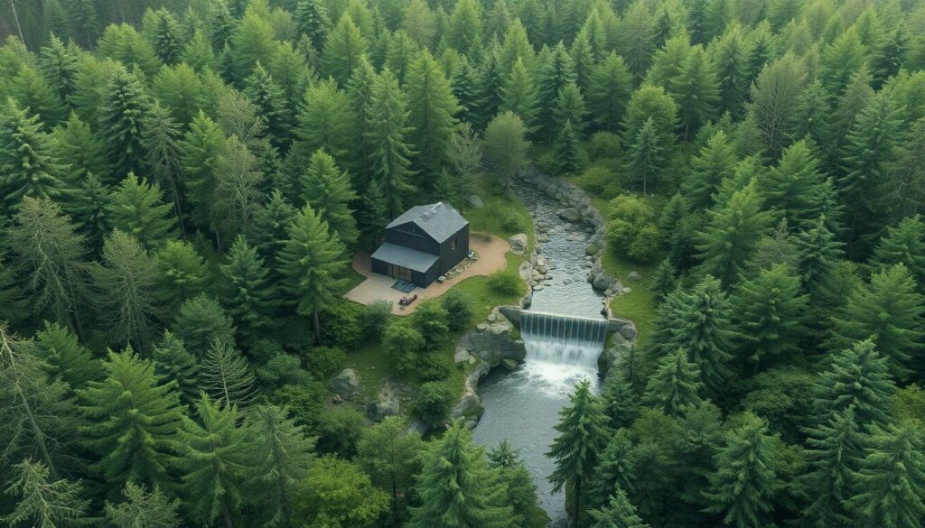 Города и села Ольгинской области: леса и реки - иллюстрация