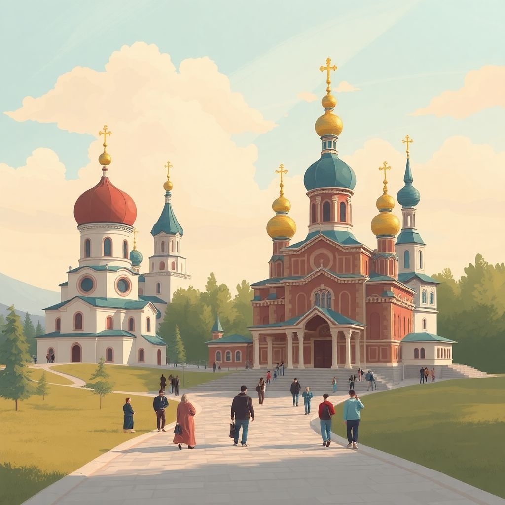 Путешествия по религиозным центрам России: старинные монастыри и храмы страны