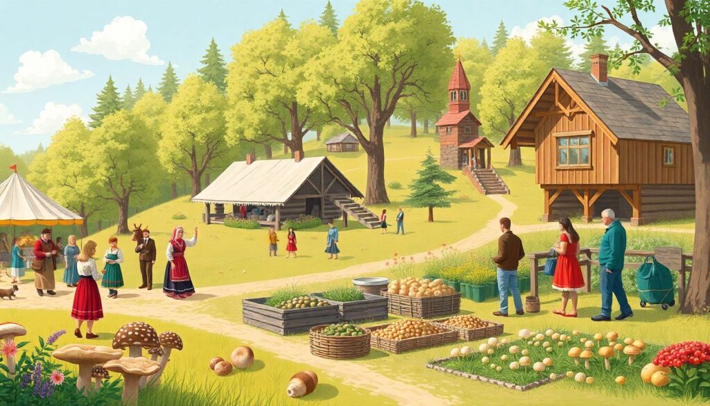 Кулинарные маршруты по Вологодской области: пироги и напитки - иллюстрация