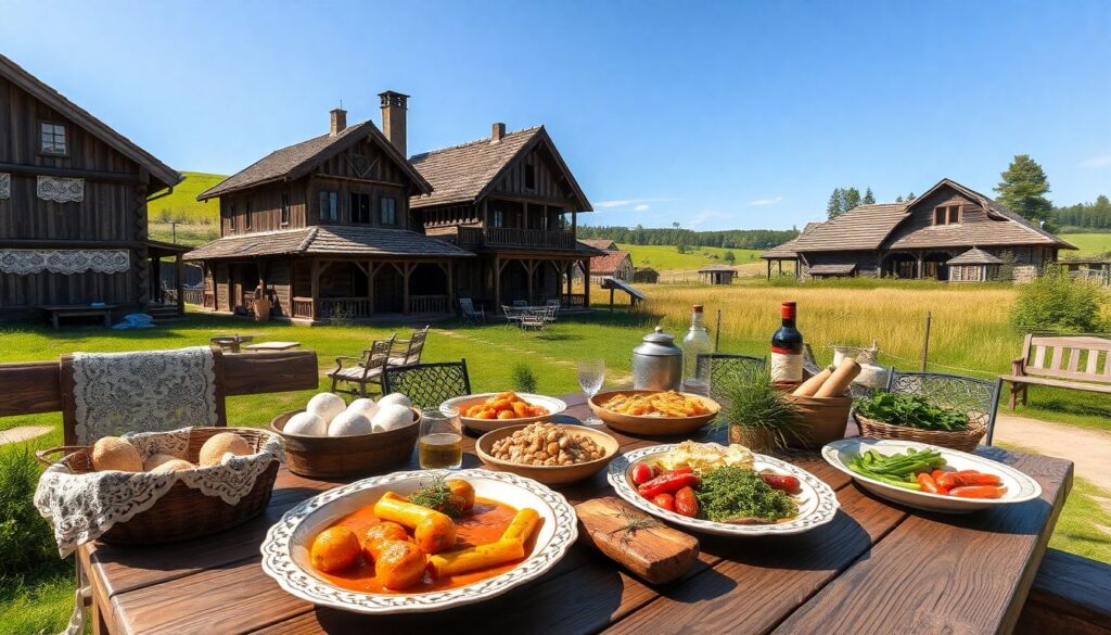 Кулинарные маршруты по Вологодской области: пироги и напитки - иллюстрация