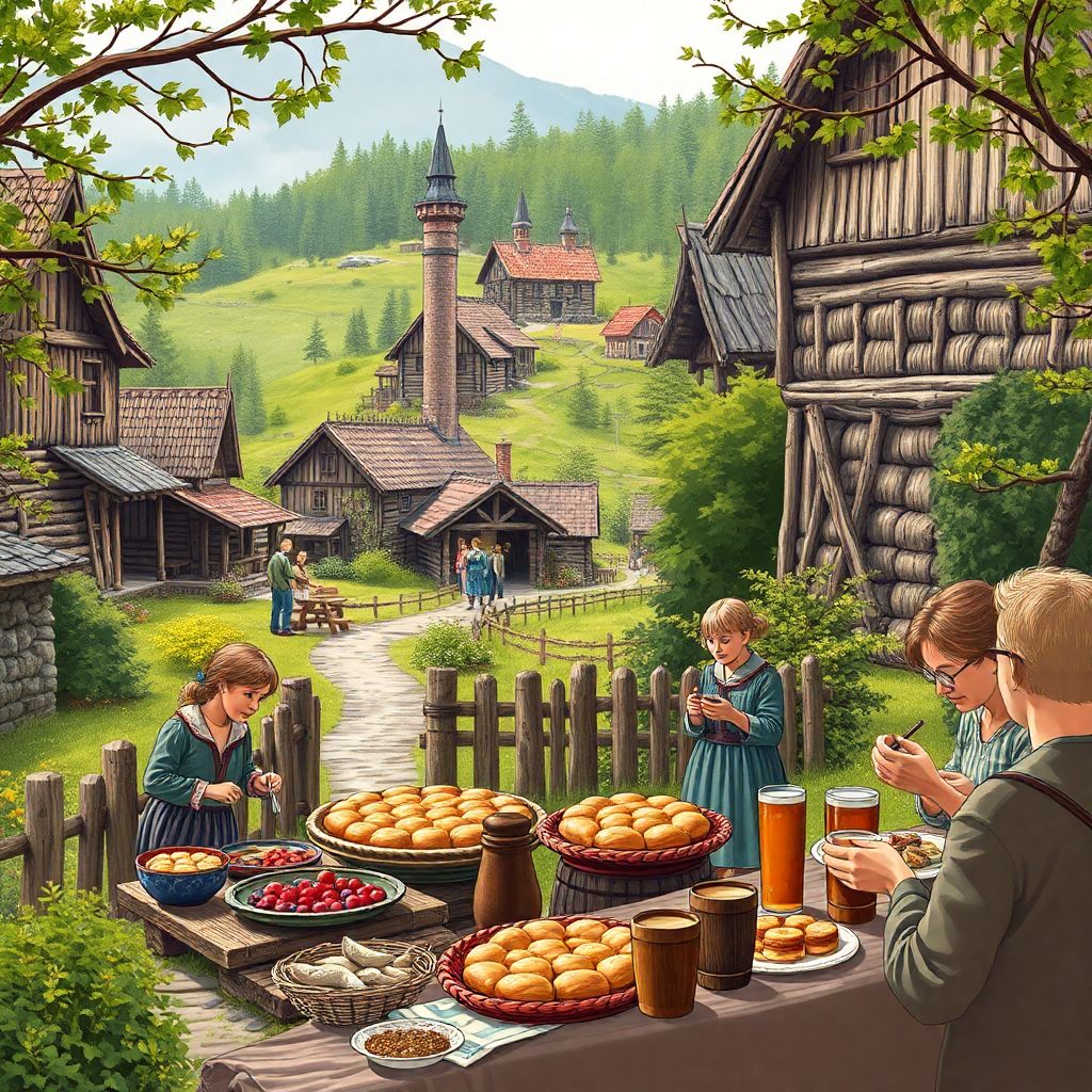 Кулинарные маршруты Вологодской области: где попробовать пироги и традиционные напитки