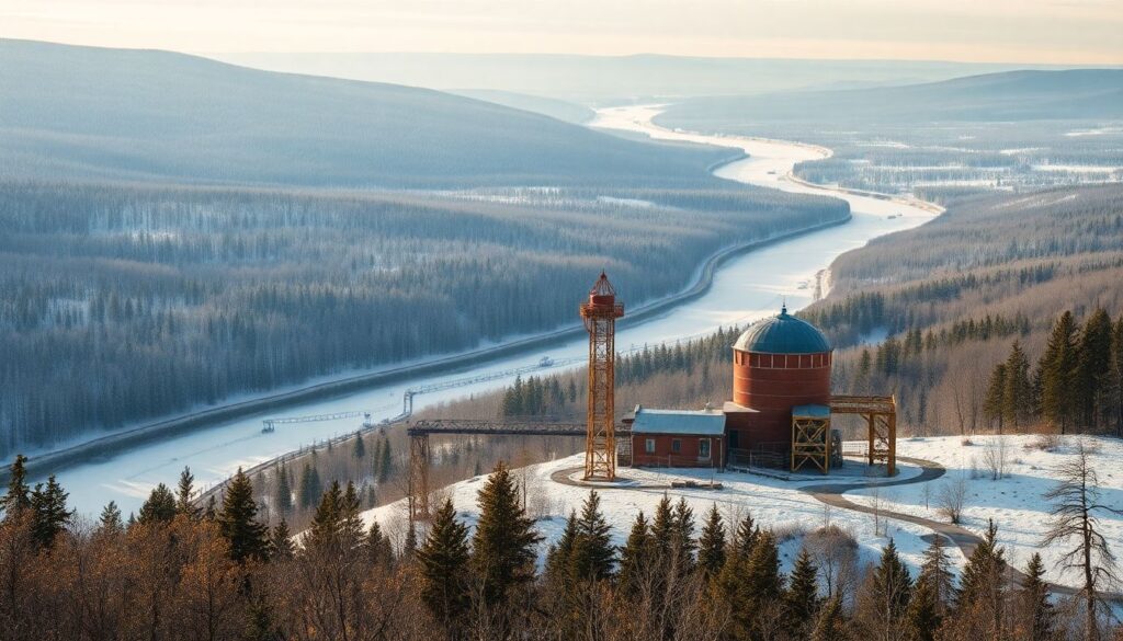 Города и села Ханты-Мансийского автономного округа: тундра и нефтяные города - иллюстрация