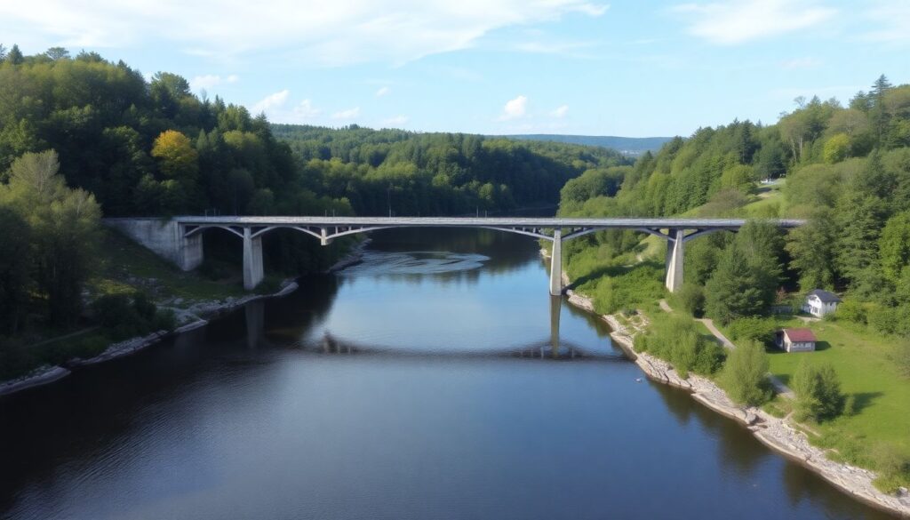 Города и села Ленинградской области: мосты - иллюстрация