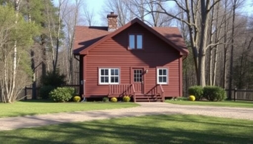 парки и дачные посёлки - иллюстрация