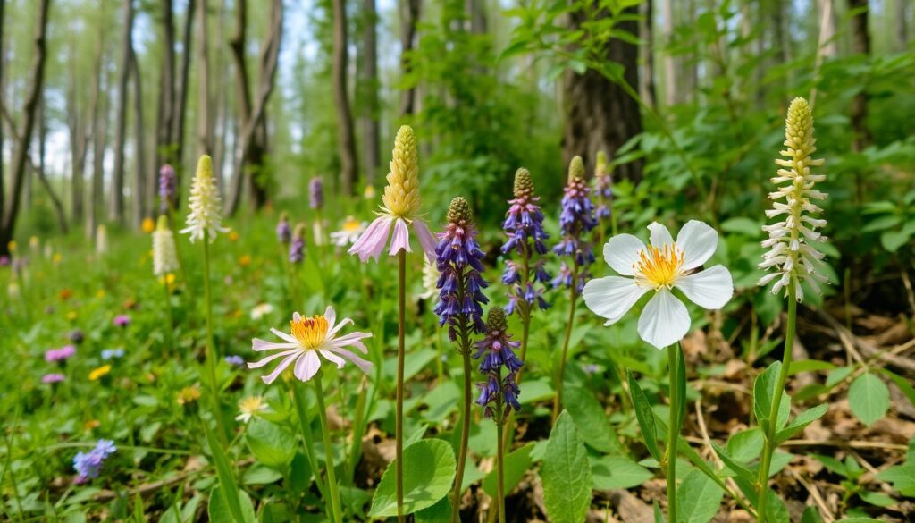 Национальные парки Южного Урала: горы Базарова и флора - иллюстрация