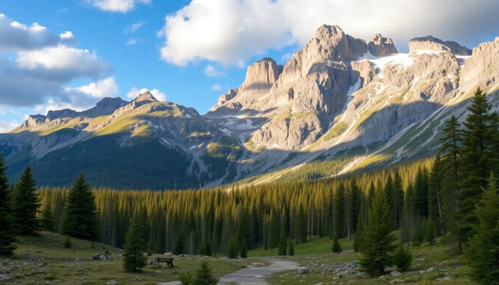 Национальные парки Южного Урала: горы Базарова и флора - иллюстрация