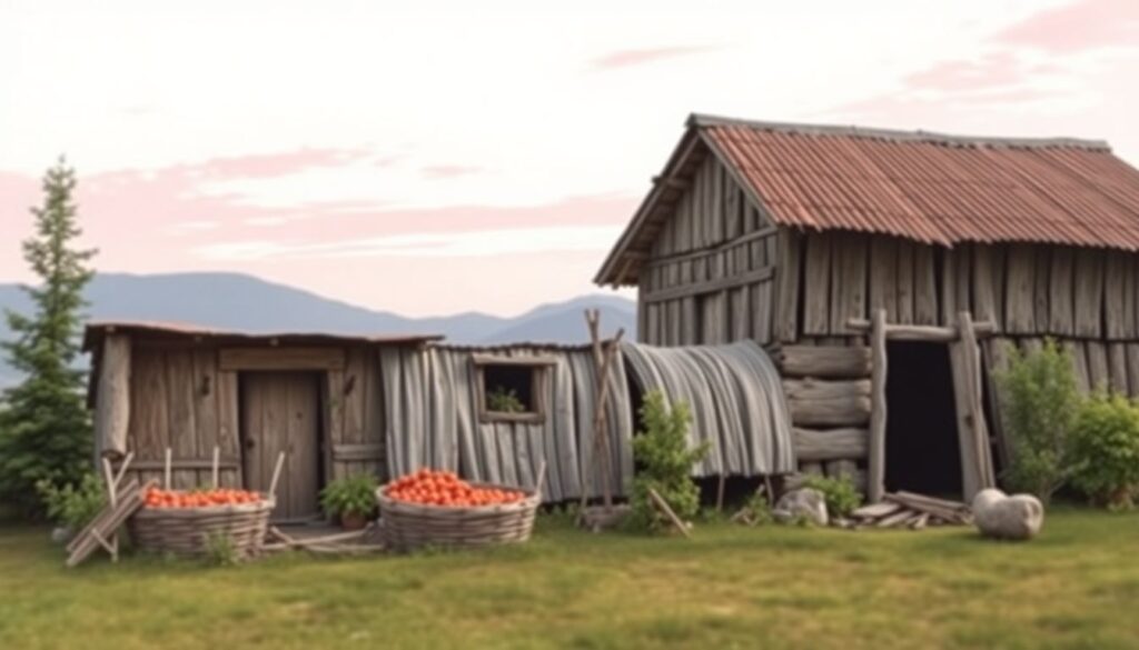 Города и села Приморья: приморские пироги и сады - иллюстрация