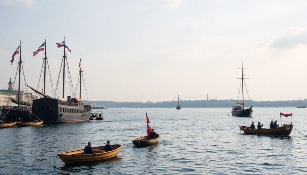Фестивали у воды: города и порты России - иллюстрация