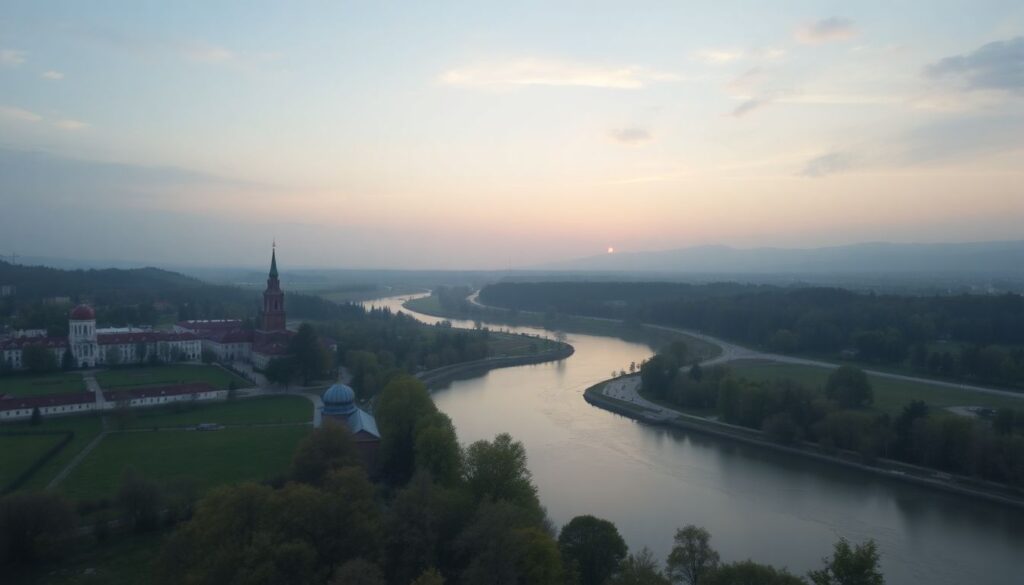 Города и села Пензенской области: усадьбы и реки - иллюстрация