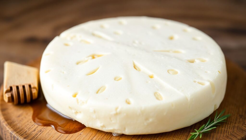 мед и пармезан - иллюстрация