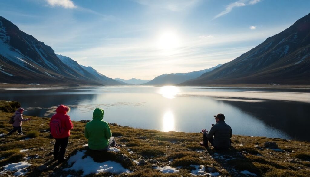Национальные парки Ненецкого автономного округа: тундра и побережье - иллюстрация
