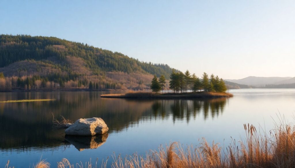 Национальные парки Псковской области: озера - иллюстрация