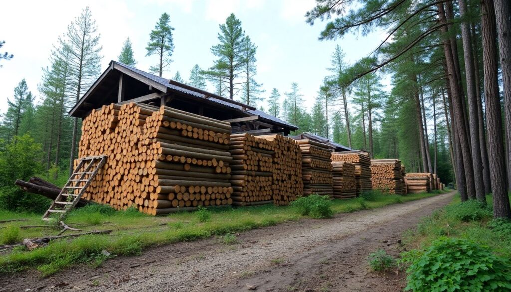 леса - иллюстрация