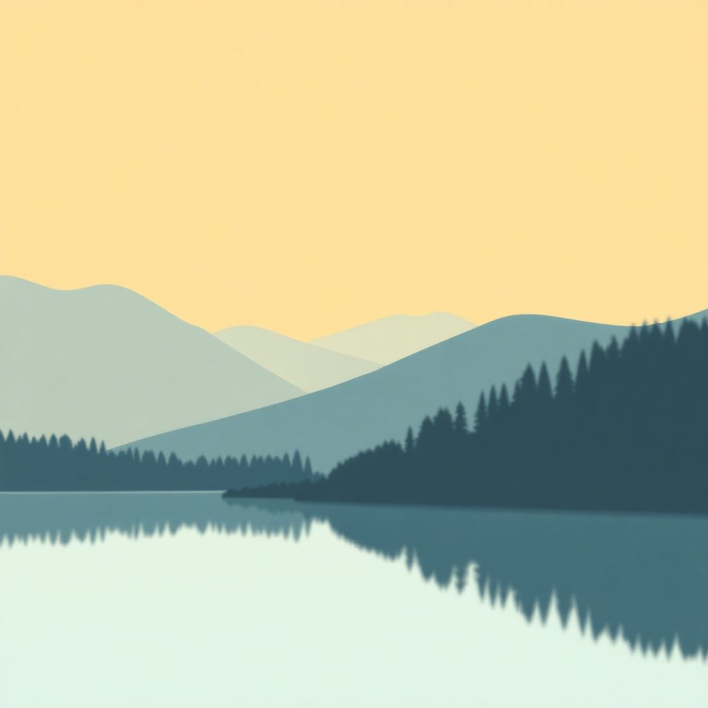 Озера и дикие тропы для отдыха и путешествий на природе