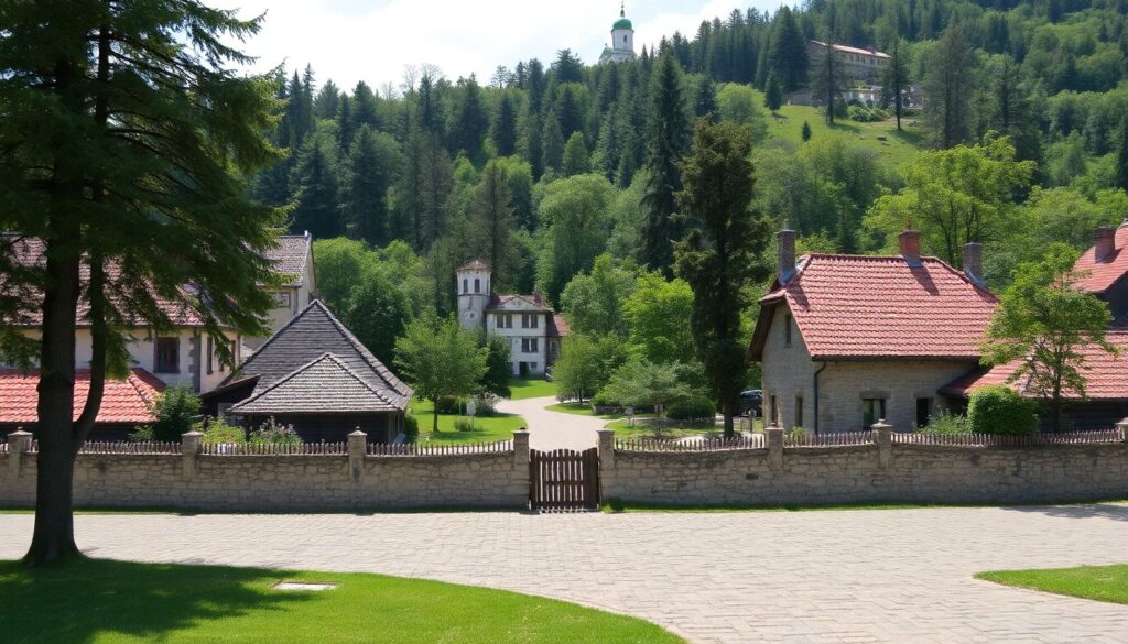 Города и села Новгородской области: древние башни и современные кварталы - иллюстрация