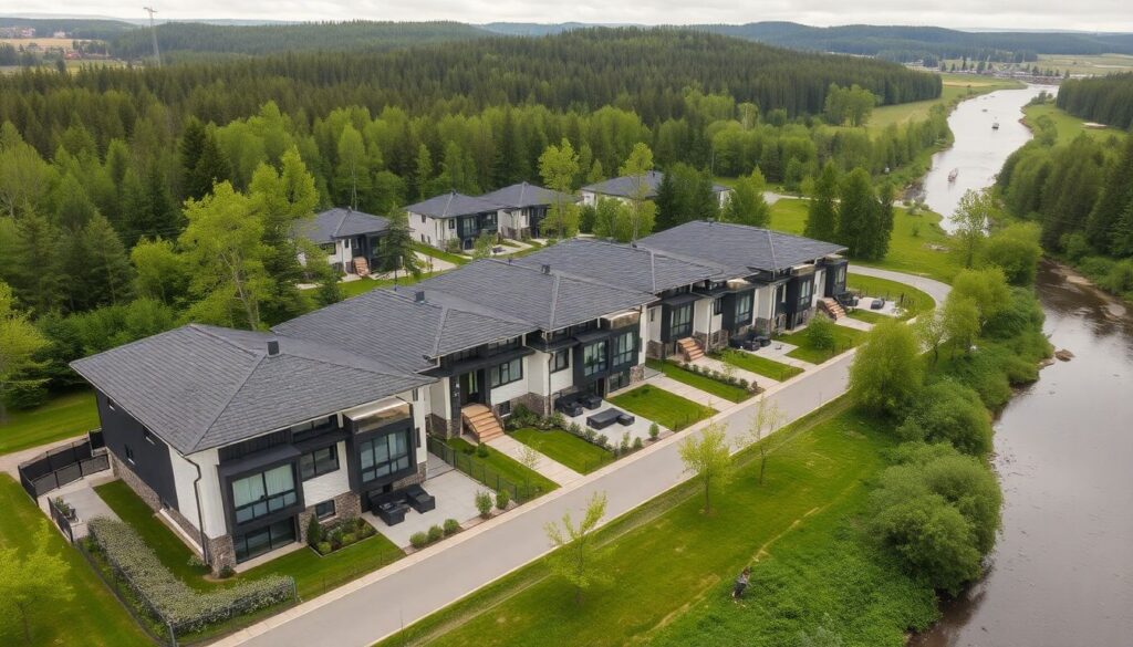 Города и села Самарской области: старины и современные дома - иллюстрация