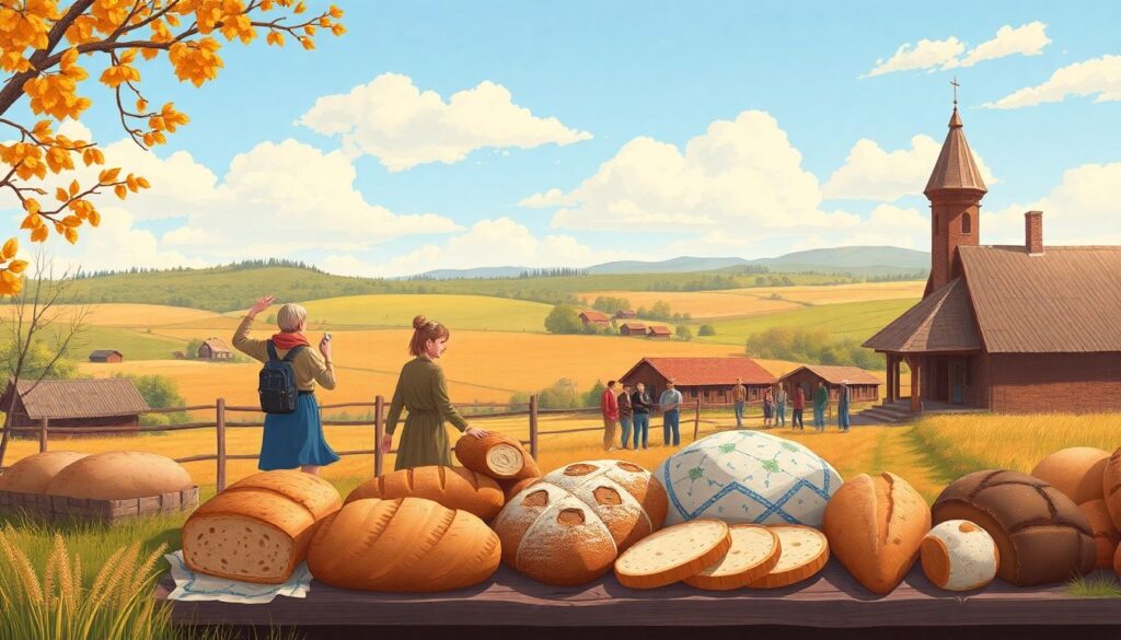 Кулинарные маршруты по Ивановской области: хлеб и хлебопродукты - иллюстрация