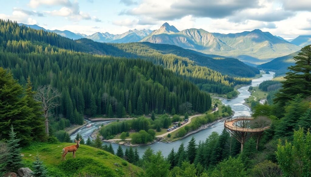 Национальные парки Ленинградской области: побережье и леса - иллюстрация