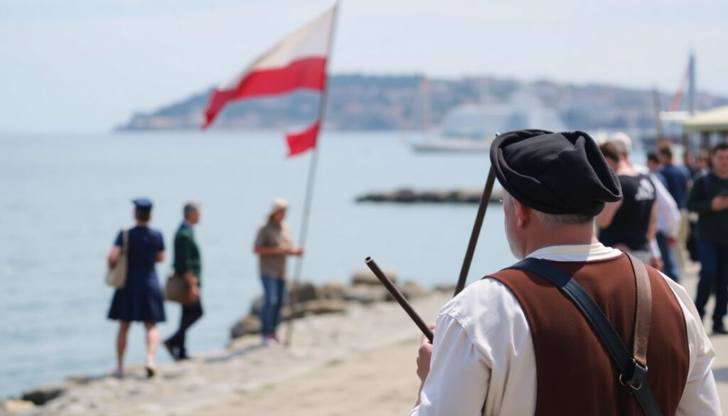 Праздничные фестивали на Черном море: города и крепости - иллюстрация