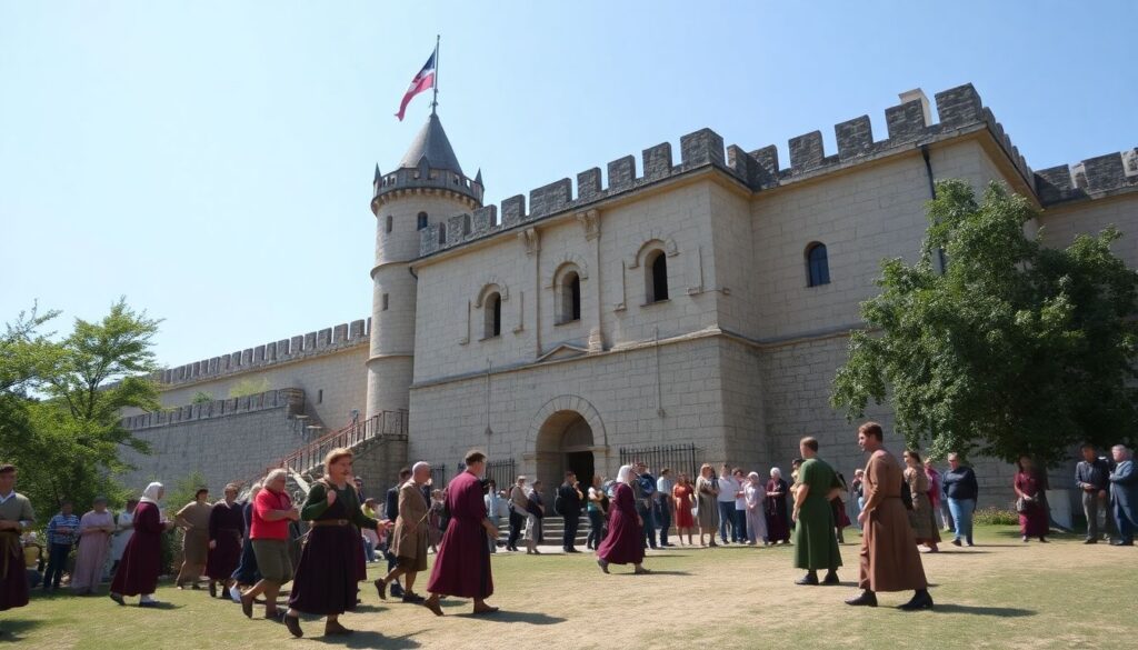 Праздничные фестивали на Черном море: города и крепости - иллюстрация