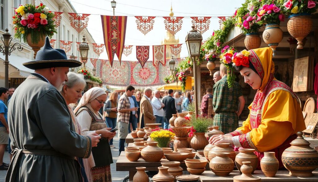 Фестивали ремёсел в городах России: маршруты по рынкам и мастерским - иллюстрация