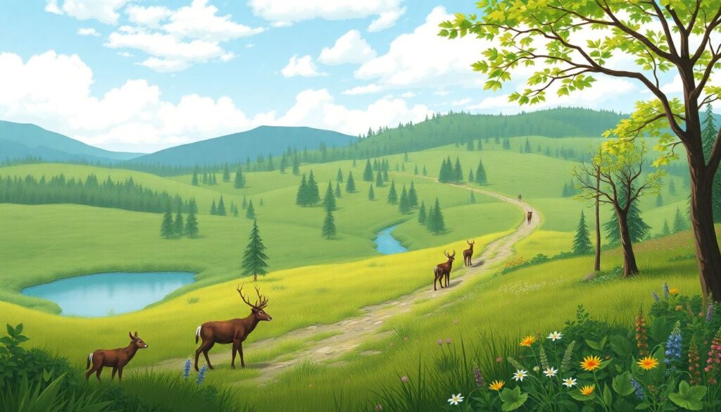 Национальные парки Воронежской области: заповедные луга и озера - иллюстрация