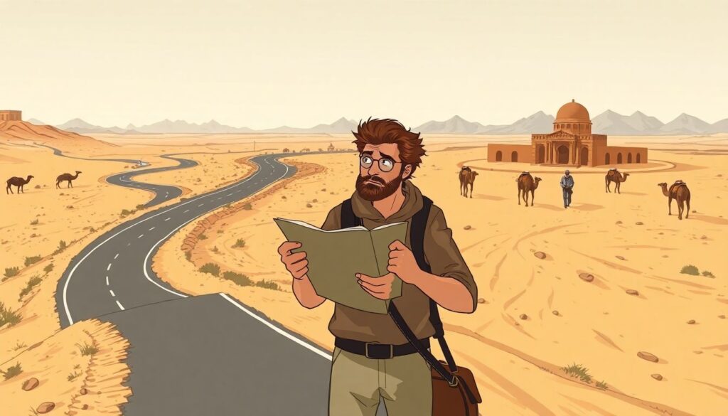 Путешествия по древним дорогам России: караванные тропы и лавки - иллюстрация