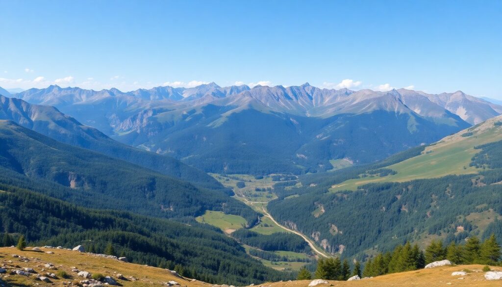 Национальные парки Ставропольского края: горы and долины - иллюстрация