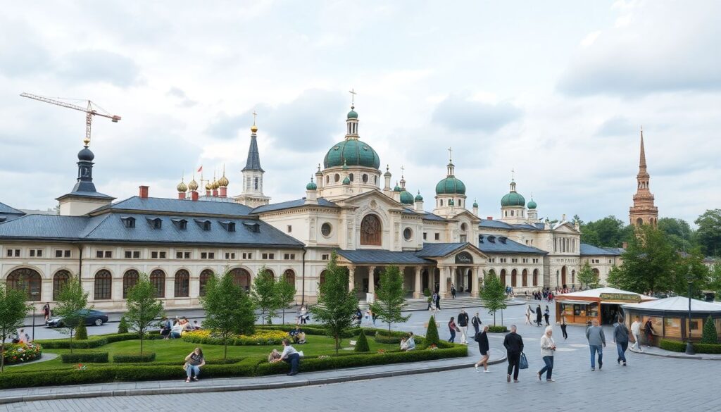 Города и села Псковской области: музеи под открытым небом и рыночная архитектура - иллюстрация