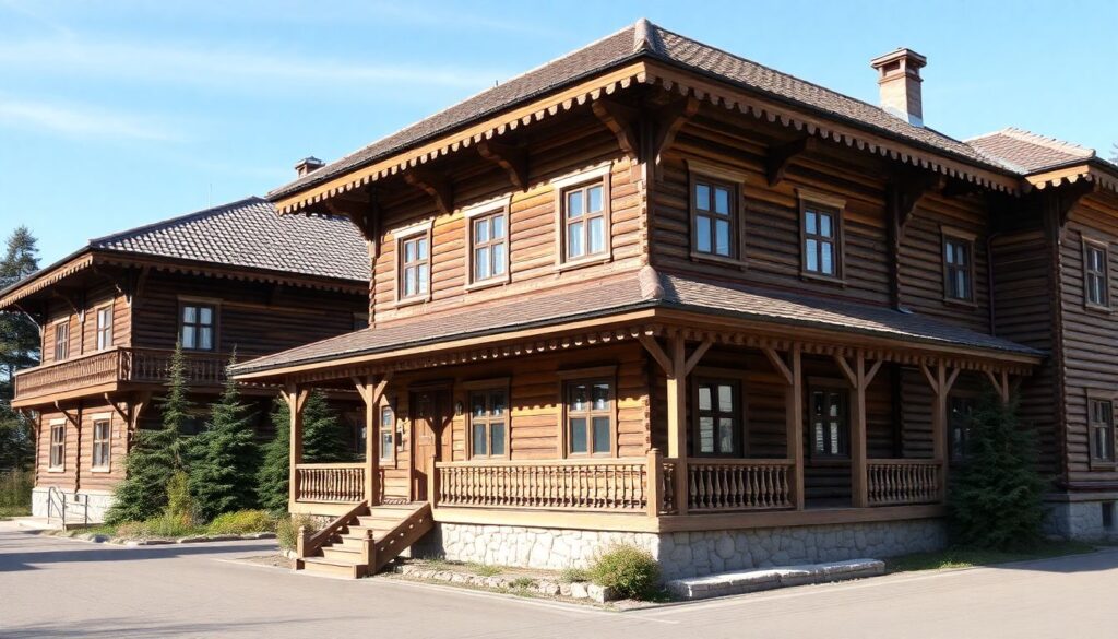 Архитектурные пути Красноярского края: деревянное зодчество - иллюстрация