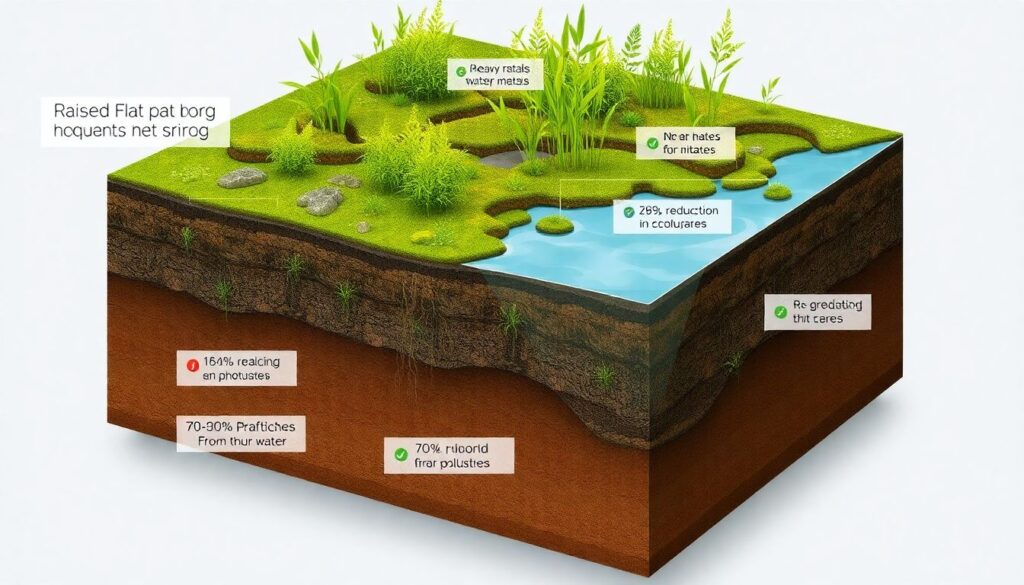 болота и реки - иллюстрация