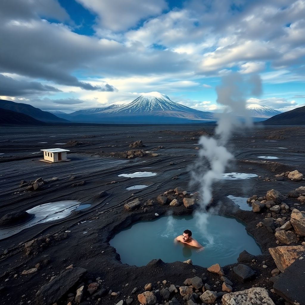 Тайные тропы Камчатки: путешествие к вулканам и горячим источникам природы