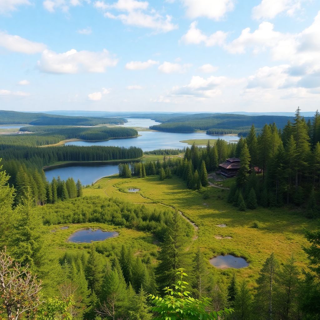 Национальные парки Смоленской области с озёрами и болотами для отдыха и туризма