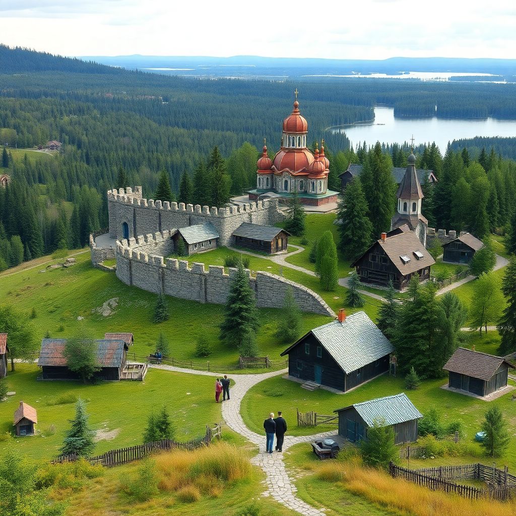 Исторические маршруты Карелии: путешествие по крепостям и древним деревням