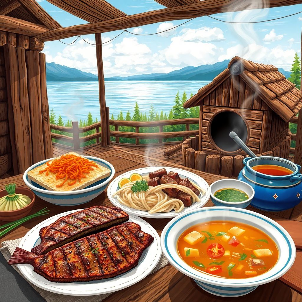 Кулинарные маршруты Иркутской области: омуль и традиционная сибирская лапша