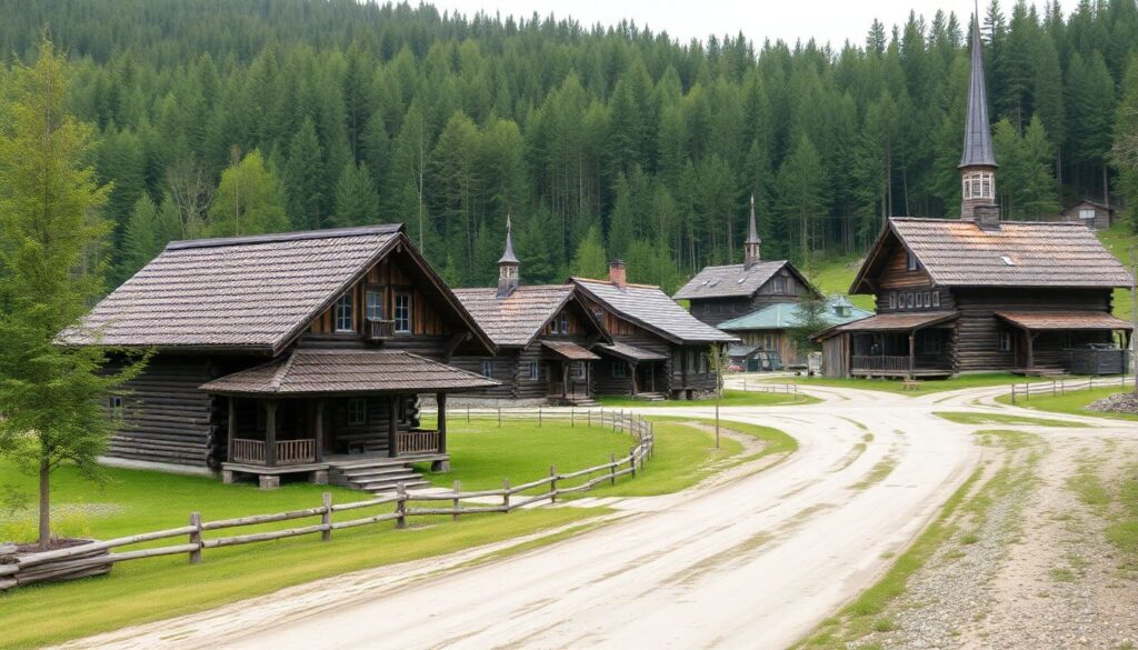 Исторические маршруты по Республике Коми: деревни - иллюстрация