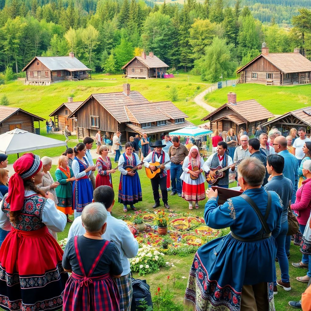 Фестивали народной песни в России: маршруты по городам и деревням