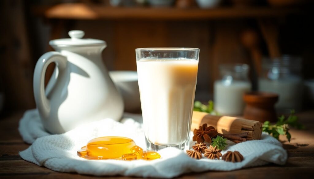 мед и молоко - иллюстрация