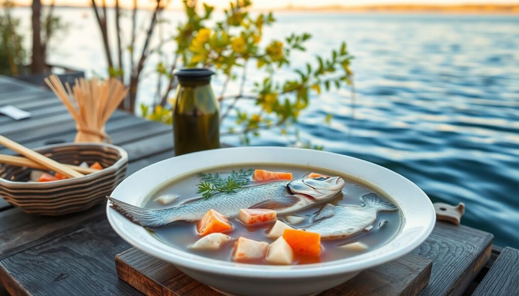 Кулинарные маршруты по Иркутской области: уха и лосось - иллюстрация