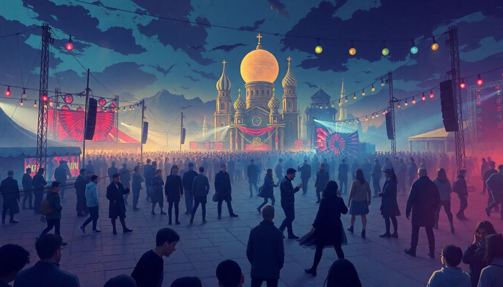 Фестивали субкультур: маршруты по городам России - иллюстрация